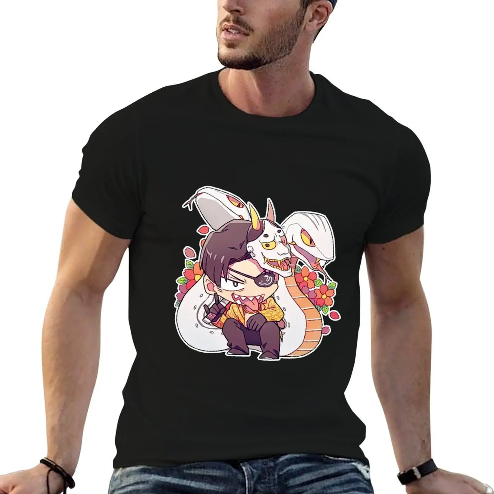 

Goro Majima chibi T-Shirt sports fans graphic t shirt vintage shirts graphic t shirts for men