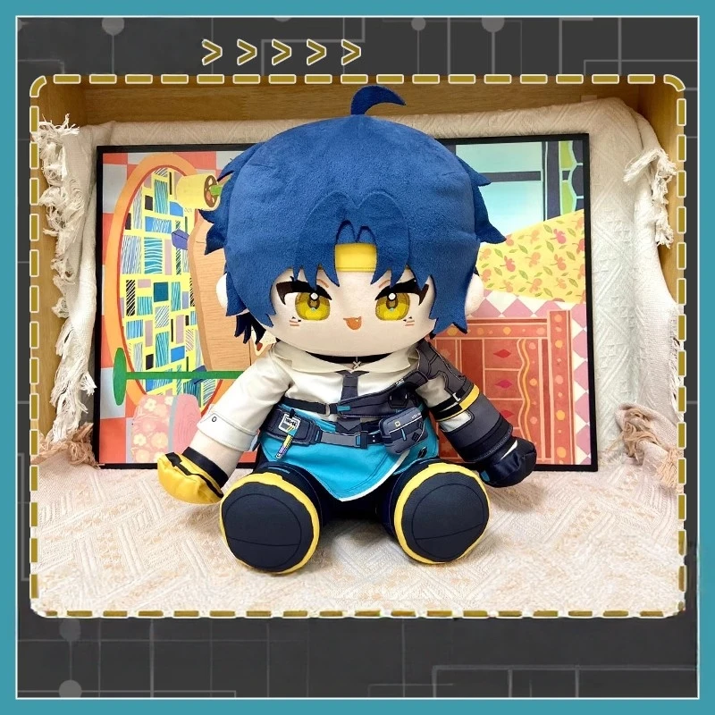 40cm ACGN Asaba Harumasa Anime Games Zenless Zone Zero Plush Christmas present gifts Sitting posture doll toy Dress up doll