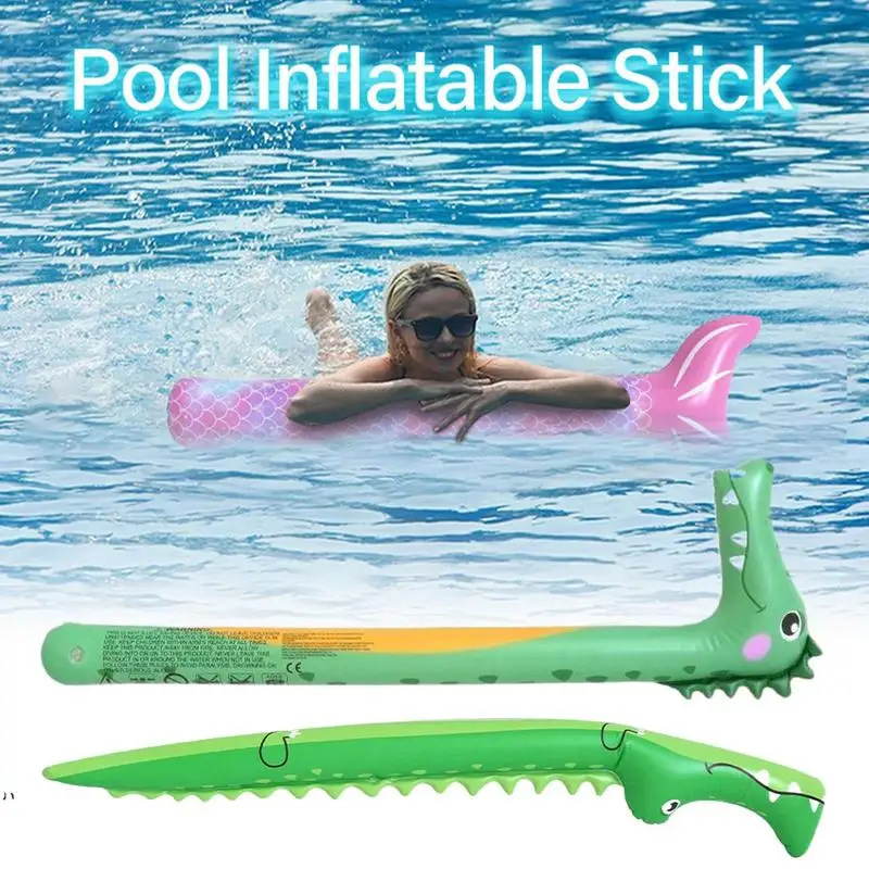 NEW Cute Animal Pool Inflatable Sticks PVC Swimming Pool Noodles Adults Kids Float Water Games Toy Party Decor Water Toys