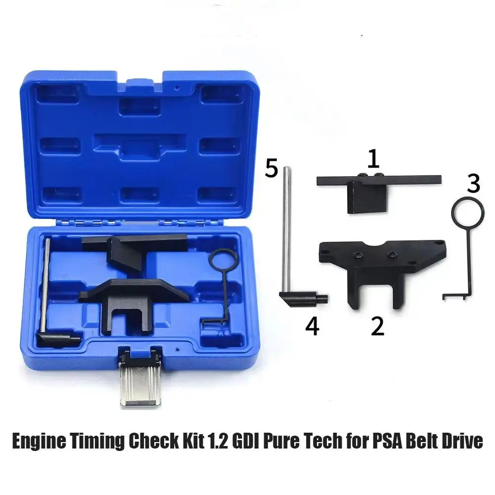 Engine Timing Tools Check Useful Kit 1.2 GDI Openwork Distribution Synchronization PureTech For PSA Belt Drive Timing Tool D5V2