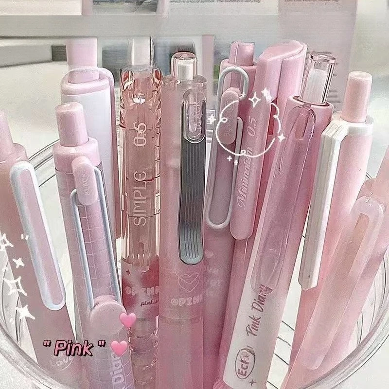 

Гелевая ручка Kawai «Космическая капсула времени» с двойным нажимным механизмом, быстросохнущая, с двойным шариком, для офиса и школы, милый дизайн