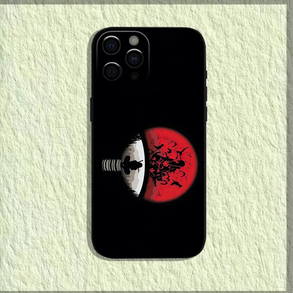 Anime Cartoon-T-Sasuke-es Phone Case For iPhone 16,15,14,13,12,11,Pro,X,XS,Max,XR,Plus,Mini Soft Black Cover