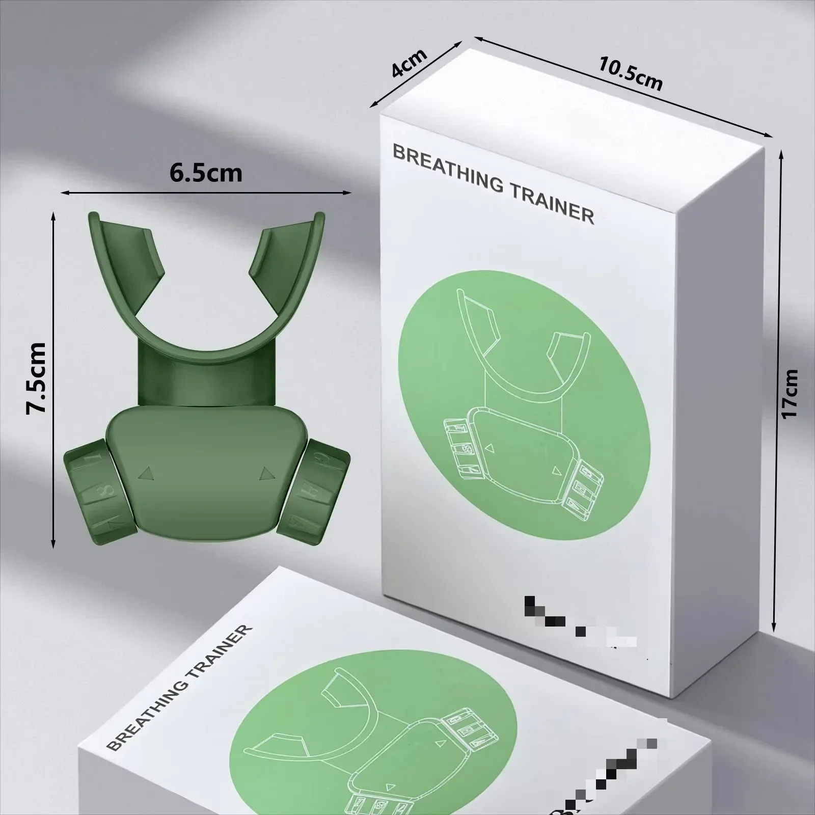 Adjustable Resistance Exerciser Device Enhance Performance Breathing Trainer Lung Breath Trainer