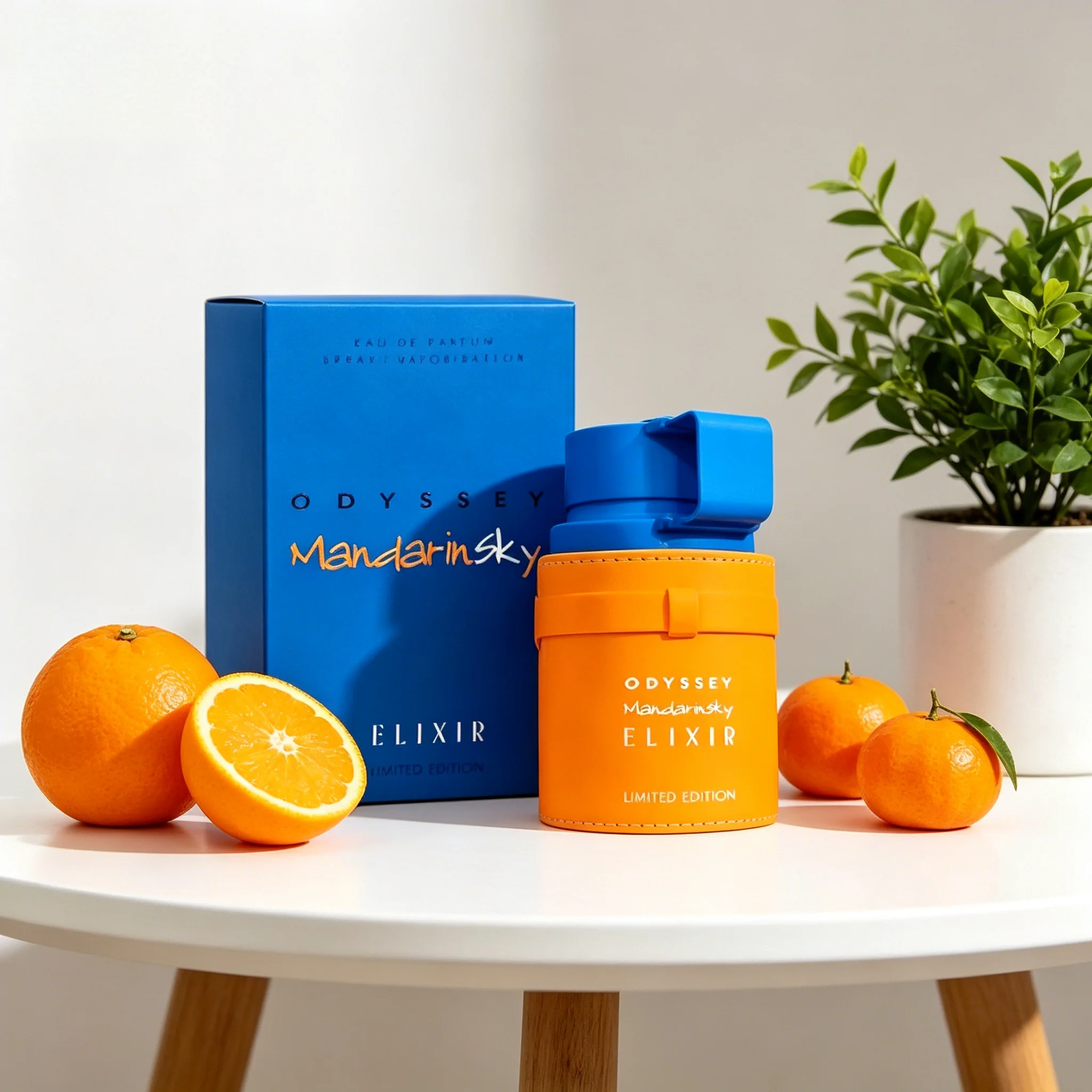 

Armaf Odyssey Mandarin Sky Elixir Limited Edition Men's EDP Spray 3.4oz - Sweet And Intense Orange And Vanilla Aroma