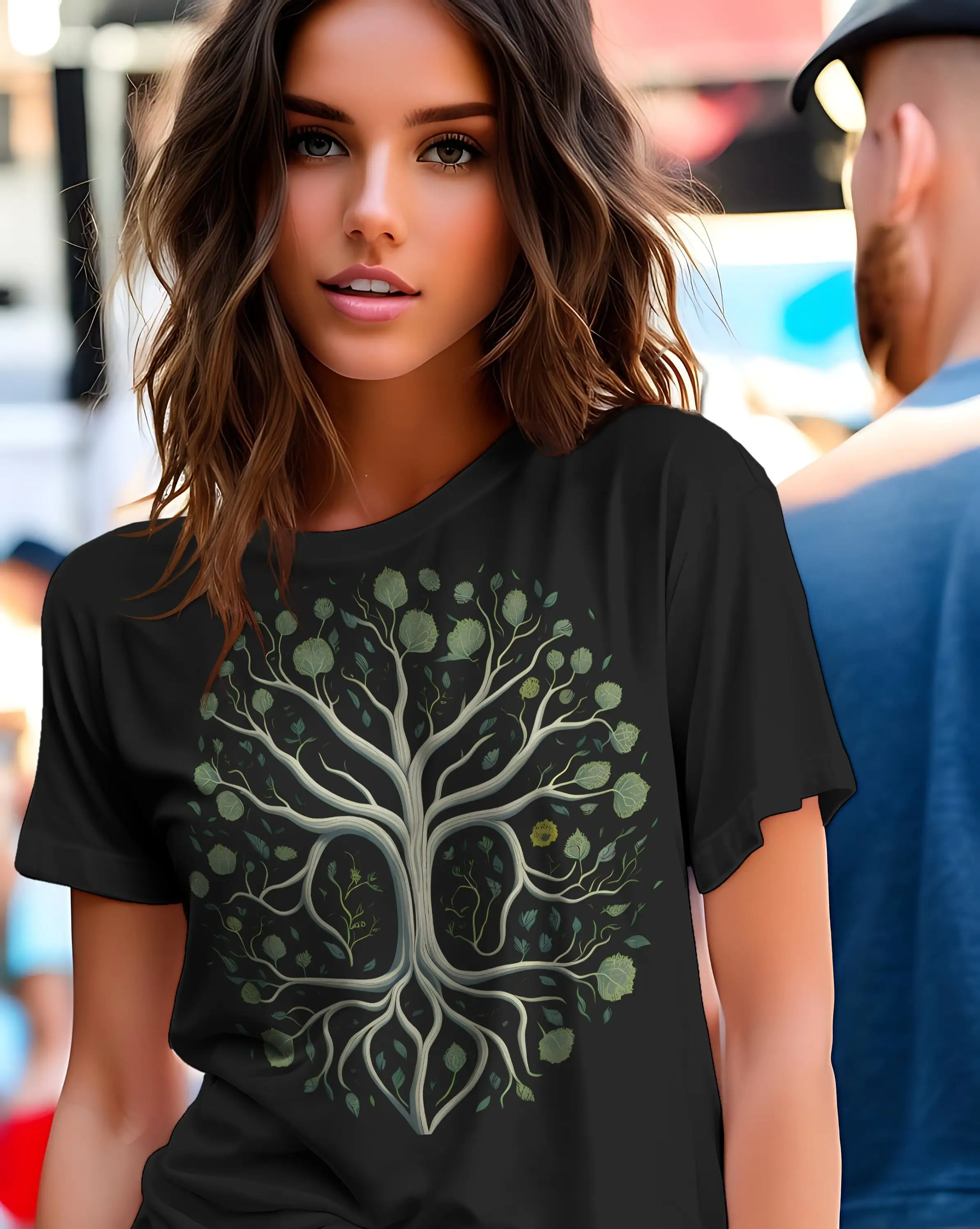 T Shirt Baum Des Lebens Gärtner Wurzeln Geerdet Magie Natur Wald Leben Garten Gärtnerin Bäume Geschenk 275Apt2