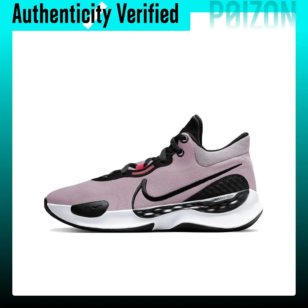 Nike Renew Elevate 3 Basketball Shoes Men's Low-top Pink/Black DD9304-500