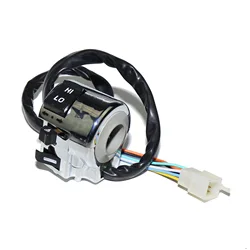 Right and Left Side Chrome Plated Control Switch for GY6 Moped Retro Scooter 50cc 125cc 150cc