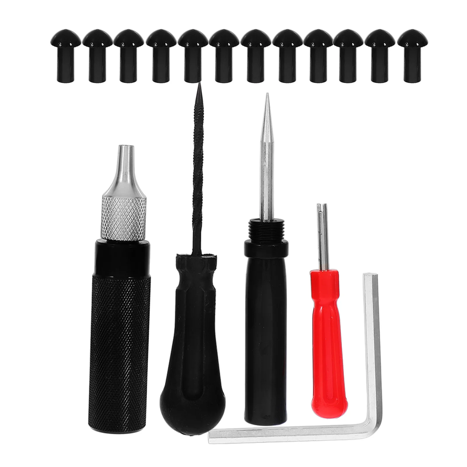 

1Set Motorcycle Tire Repair Kit Quick Fixing Tools Durable Tire Repairing Kit for Motorbike Car Repair Tools Motorcycle Supply