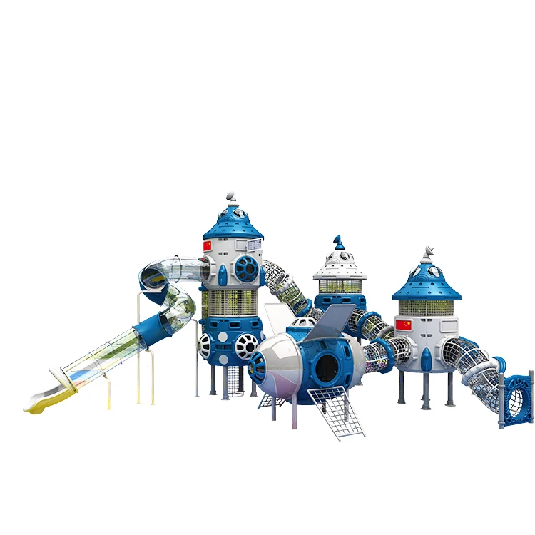 Plastic Slide Park Kids Play Area Amusement Equipment Outdoor Playground Kids for Children