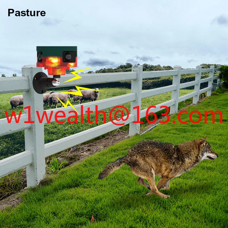 Automatic bird repellent Solar animal insect repellent with motion detection