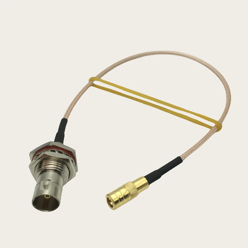 75 ohm BNC Female Jack to 50 ohm SMB Female RF coaxial RG179 cable