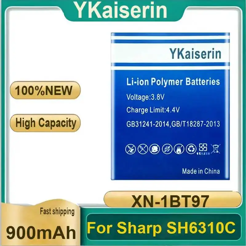 

Аккумулятор для мобильного телефона Sharp SH6310C 900 мАч XN-1BT97 с отличной работой при низких температурах
