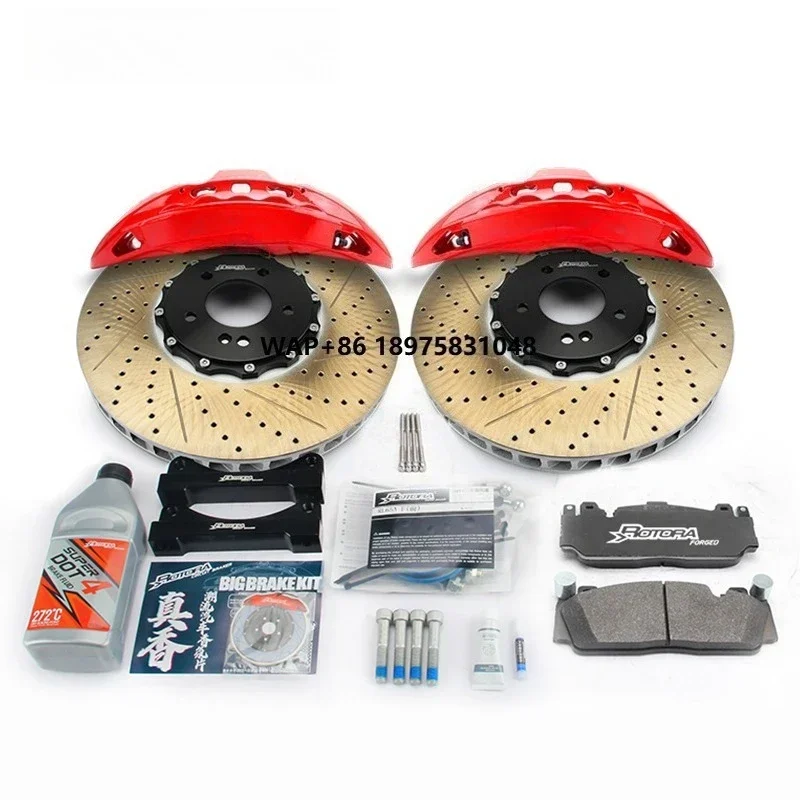 ROTORA New 10 Piston Brake Caliper RMX10S Kit for F-PACE Grand Cherokee JiKe 001 for Carnival/2019-Retrofit/Upgrade