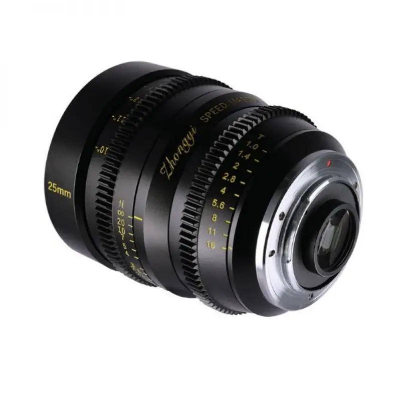 The M4/3 Format Cine Lens With Micro Four Thirds Mount Is The Perfect Ultra-fast Option For The Gh5, Z-cam E2 And Pocket4k