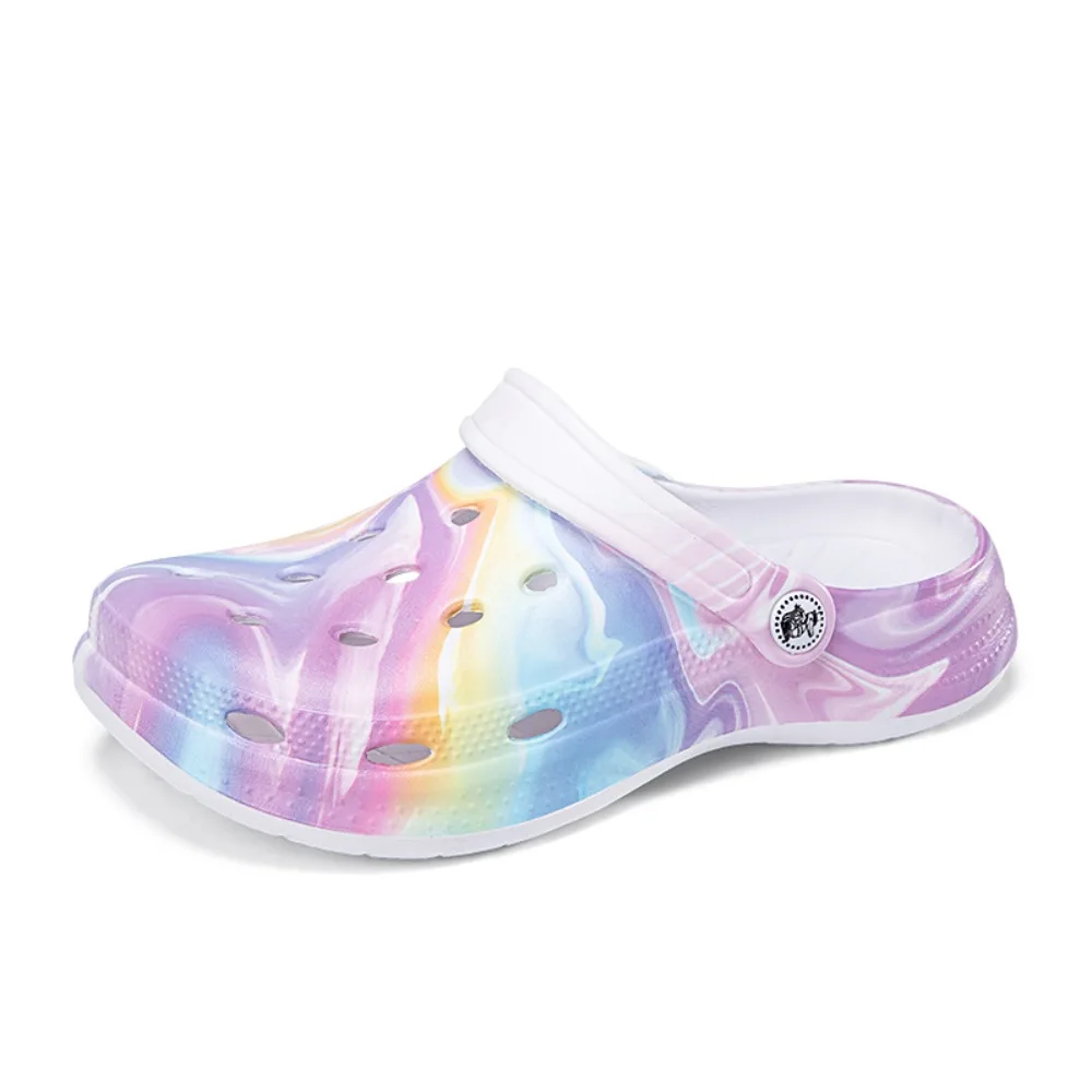 

Kids Slip-On Clogs and Mules - Breathable, Waterproof, EVA Garden Shoes with Decorative Chain for Beach and Everyday Wear