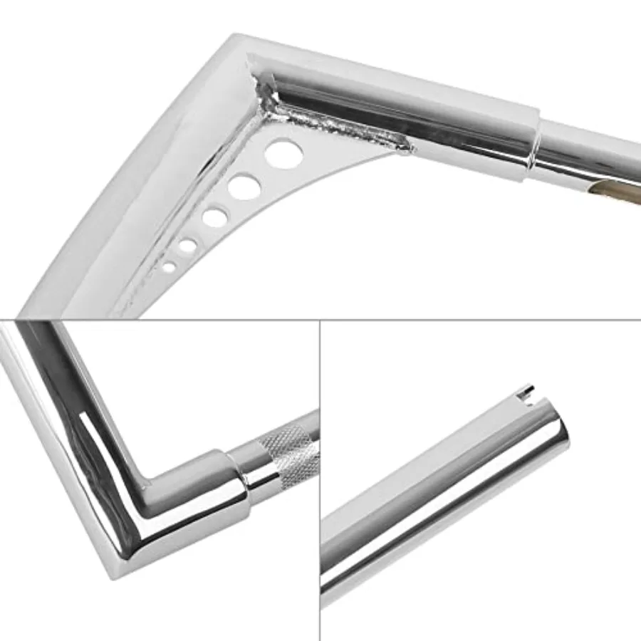 شماعة قرد عتيقة 16 مقود مرتفع للدراجات النارية المخصصة Harley Sportster Heritage Softail Low Rider Street Bob 1 1 4 مقبض