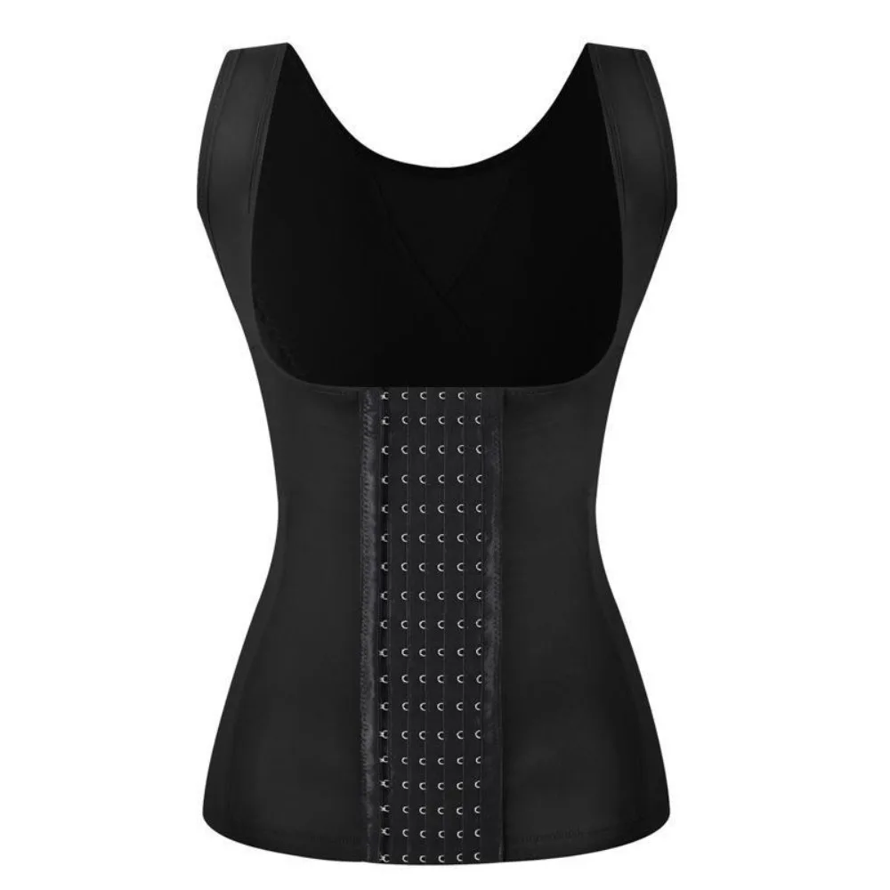 Mesh Slimming Body Shaper Plus Size Tummy Control Lace Trimmer Camisole Push Up Vest Thin Compression Shapewear Workout