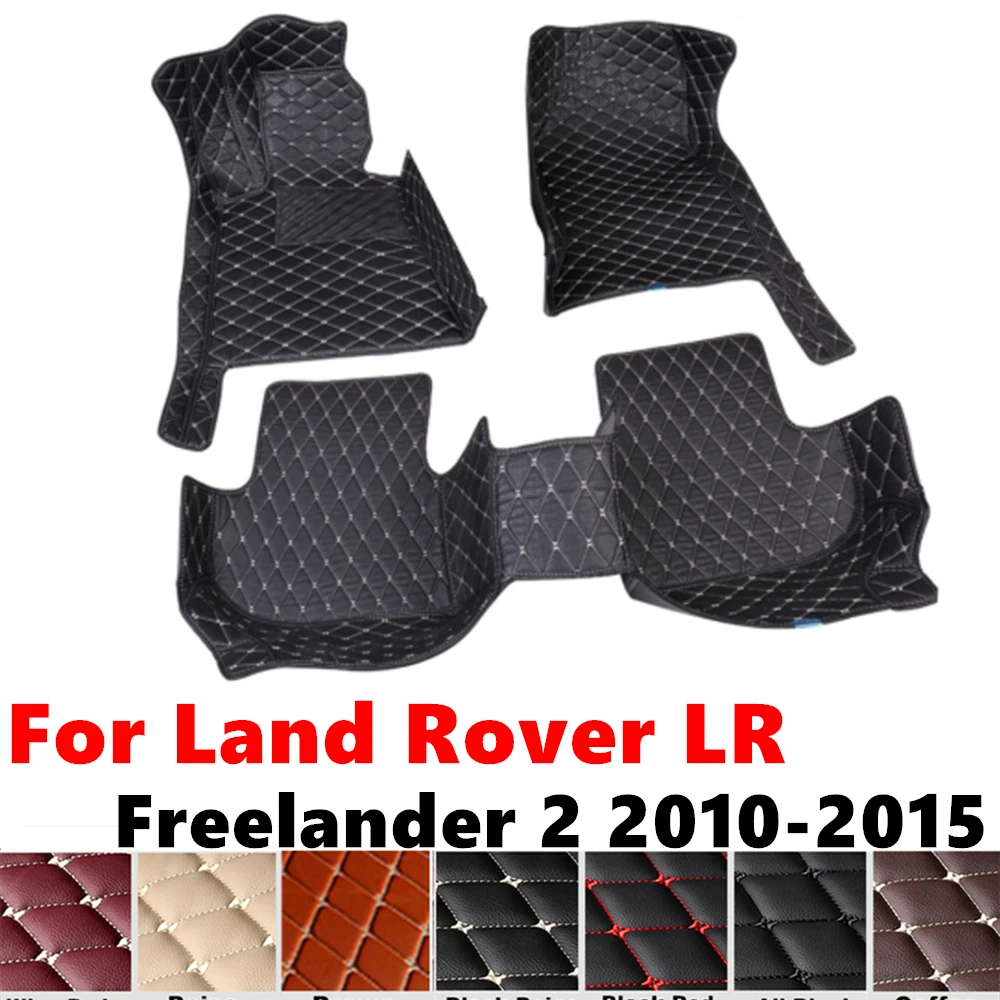 

Car Floor Mats For Land Rover Freelander 2 LR2 2015 2014 13-2010 Custom Fit Front & Rear Floor Liner Cover Foot Pads Accessories