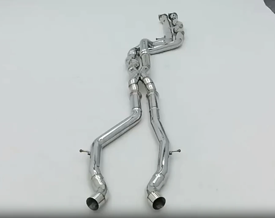 Tubo de escape com catalisador para BMW M3, M4, F80, F82, F83, S55, 3.0T, seção principal, tubos de alto fluxo, ramo, downpipe