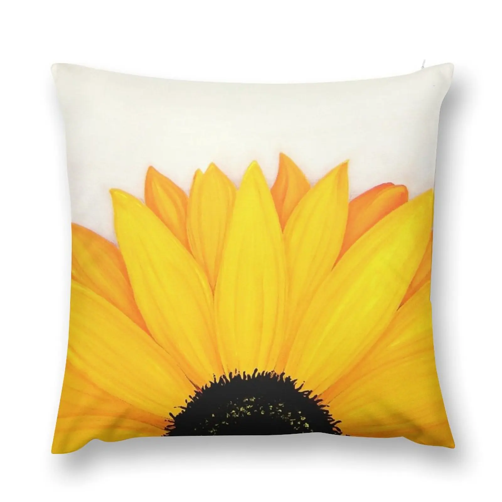 

Beautiful Large Yellow Sunflower Painting Throw Pillow Sofa Pillow Cover Cushions For Decorative Sofa Custom Cushion pillow