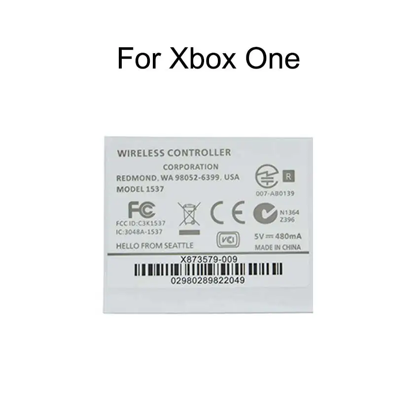 YuXi-pegatinas de piel para mando de Xbox, color blanco y negro, para Xbox Series S X, Xbox One S Slim Elite Xbox 360, etiqueta de mango, pegatina trasera