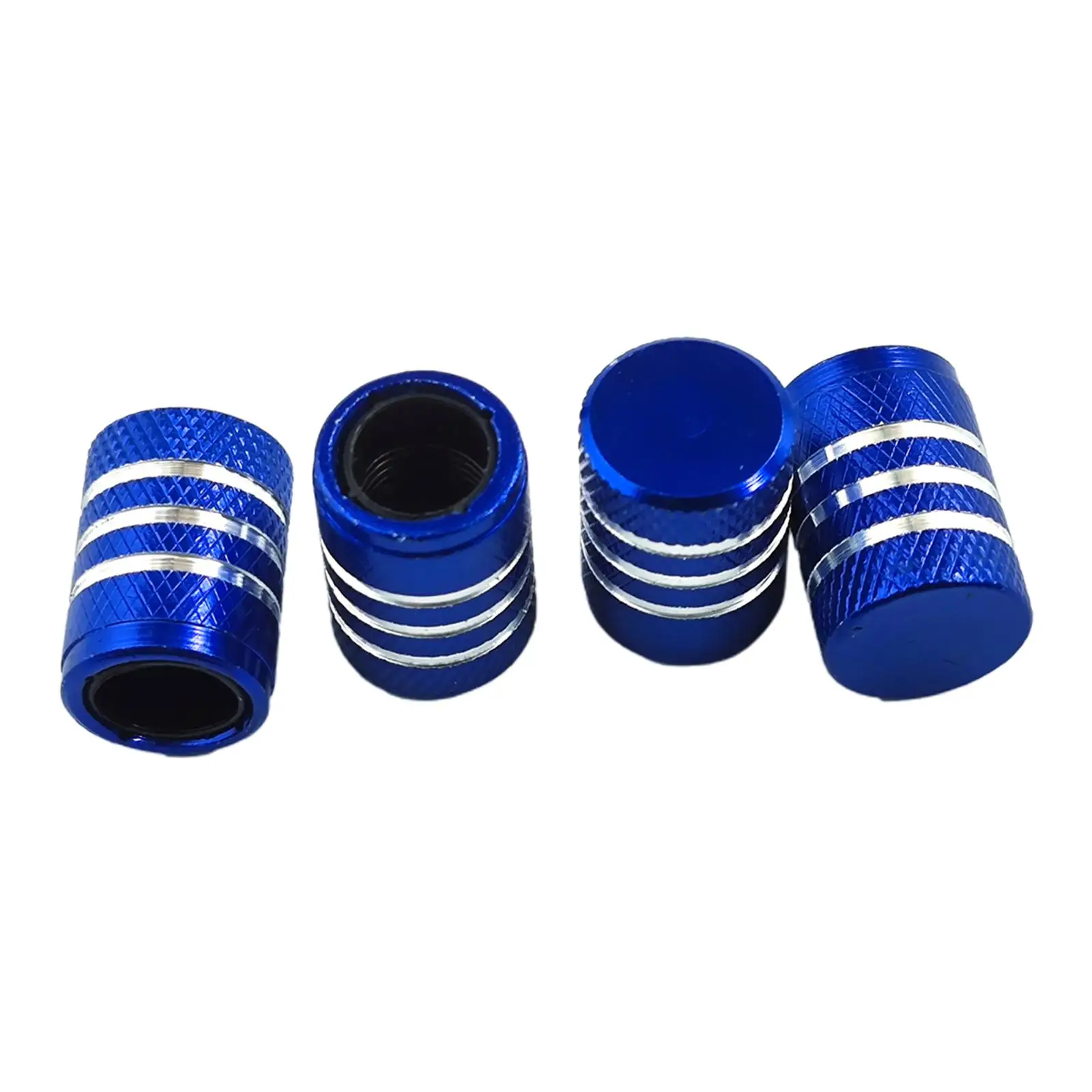 2x4Pcs Tire Stem Caps Attachment Tire Air Caps Cover for Automobile