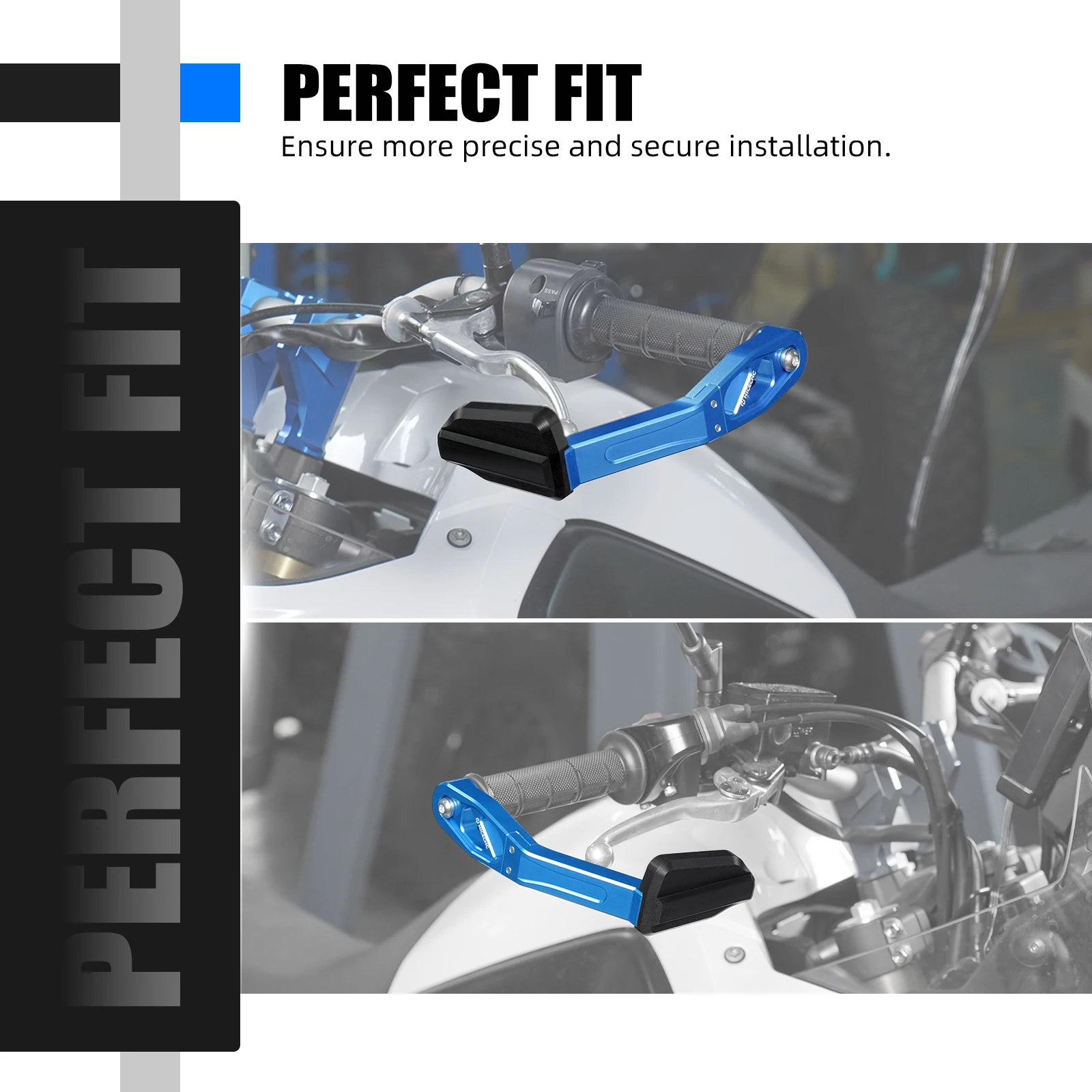 Für Yamaha Tenere 700 XTZ 700 2019-2024 Lenkergriffe Schutz Bremskupplungshebel Schutz TENERE 700 T7 Rally Edition 2020-2024 – Detail 11