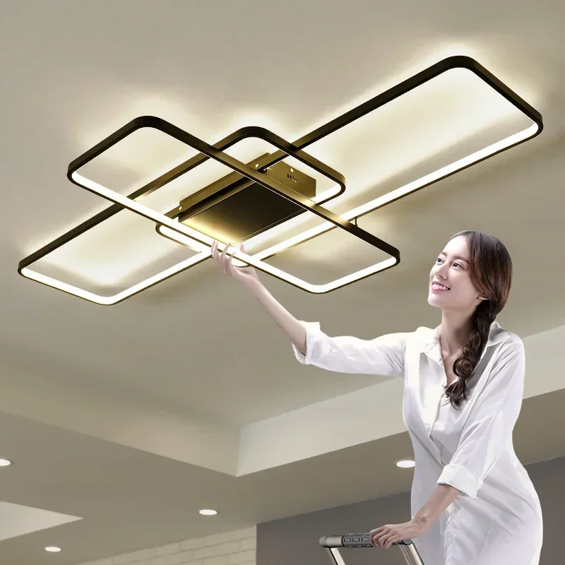 Modern Creative Personality LED Ceiling Light Living Room Dining Room Minimalist Bedroom Study Lighting Decoration Light