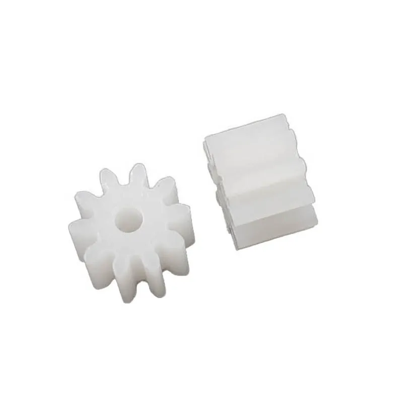10 Teeth 0.7M POM Plastic Gear 6mm Thickness OD=8.2mm 10T DIY Motor Accessories 10Z Spur Pinion 102A