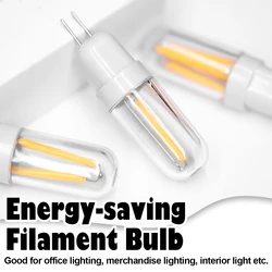 G4/G5.3 Led Bulbs 1W 2W 3W 220v/240v Vintage Led Lamp Cool/warm White Filament Bulb G4 Led Filament Edison 360 Degree Beam Angle