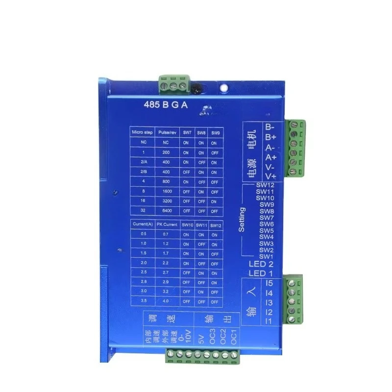 Programmable Stepper Motor Controller Driver for Peristaltic Pumps