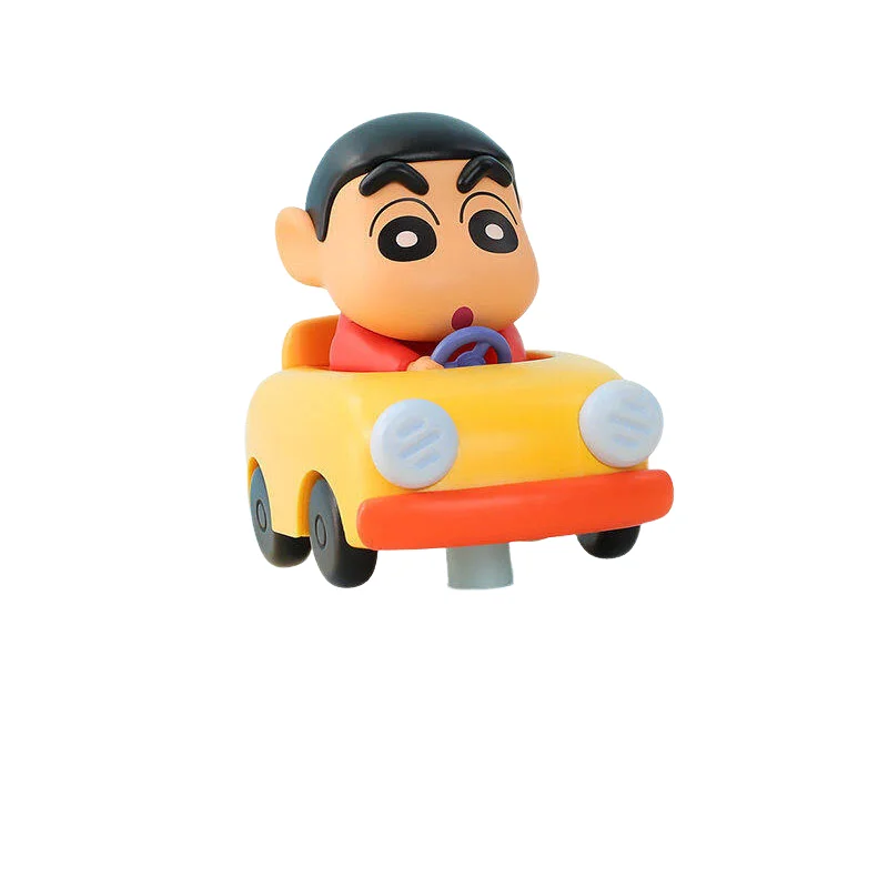 Crayon Shin Chan Blind Box Figurine Car Decor Trendy Toy Desktop Ornament Cute Anime Doll Kawaii Perfect Birthday Holiday Gift