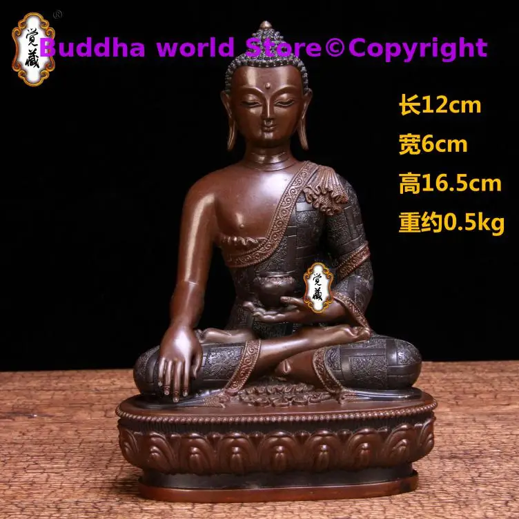 2025 figure of Buddha HOME Talisman Protection # Tibetan Tantra Buddhism Phra Sompo Sambo Buddha brass statue