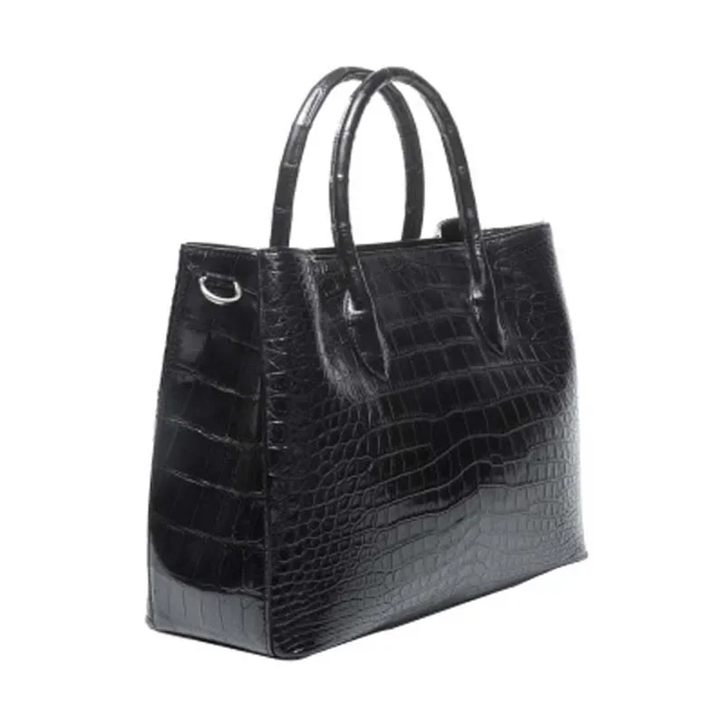 

xinepiju new arrival crocodile women bag Female bag Women handbags leisure business zipper cocodile leather women handbag