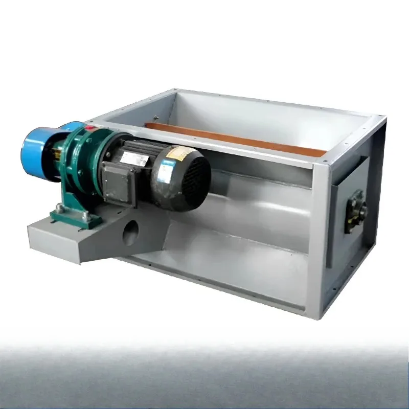 Electric ash unloading valve anti-blocking lock air unloading valve flap type woodworking explosion-proof ash unloading device
