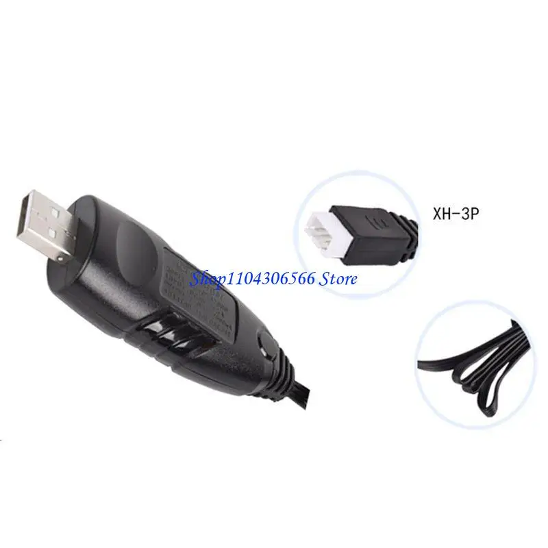 02dd 7.4v شاحن XH-3P 2S Lipo بطارية الشحن السريع للسيارات RC