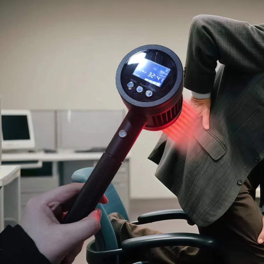 

3000mW Professional Dual NIR Therapy Instrument, 808nm & 905nm with 25 Diodes for Deep Tissue Joint Pain Treatment and Healing