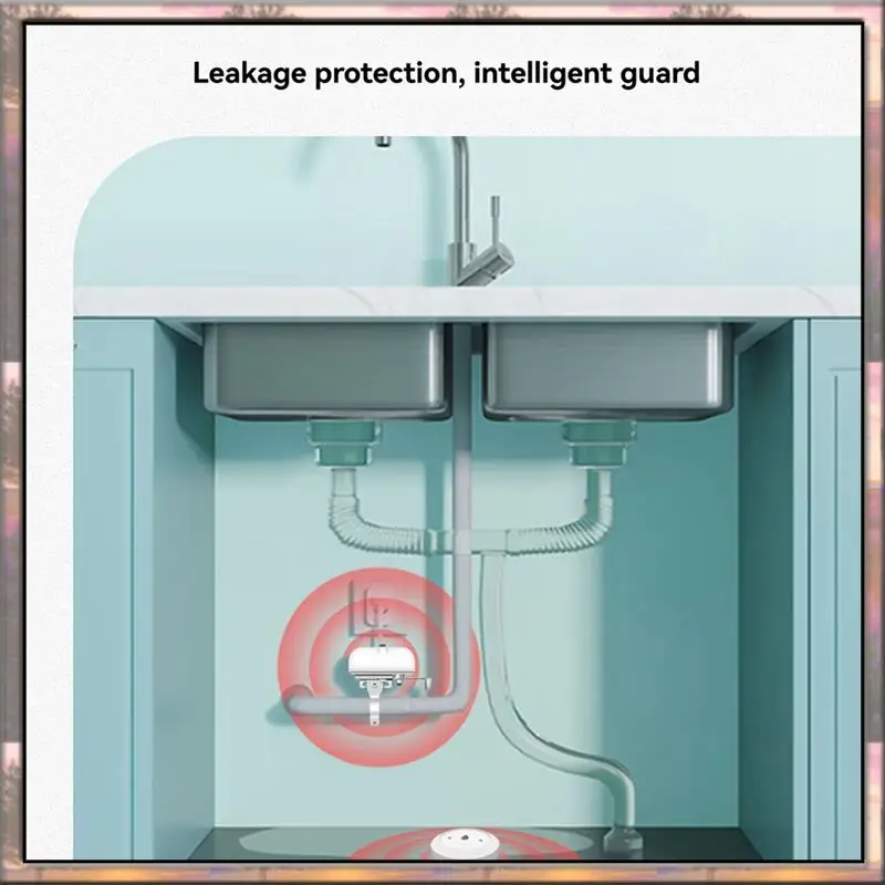 BAAZ HOT Tuya Zigbee Water Sensor Alarm For Home, Detect Leaks & Full Water Tanks With APP Control - Image 6