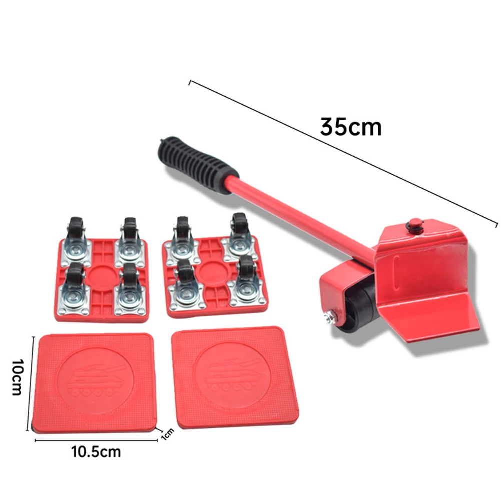 QuestionFurniture Mover Set, Roue Rotative Résistante, Application Large, Roue Rotative ABS Résistante, Capacité de Charge de Bain