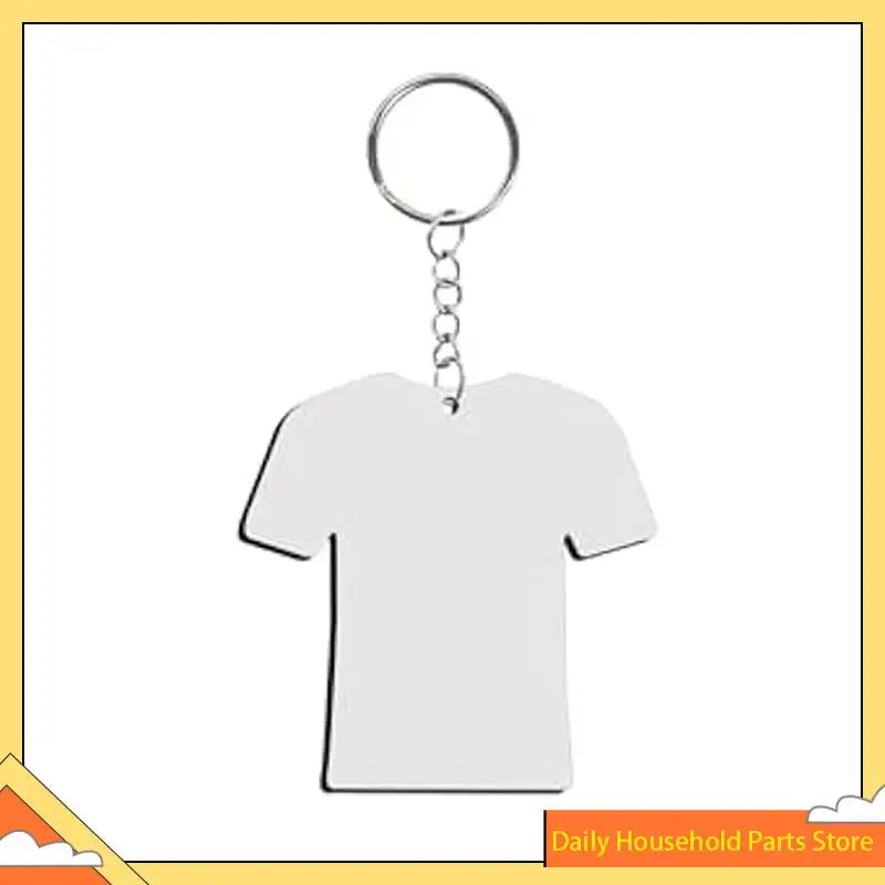135PCS Sublimation Schlüsselbund Rohlinge Doppelseitige MDF Schlüssel Chians Wärme Transfer Sublimation Schlüsselanhänger Rohlinge Gepäck Tags HEISS!