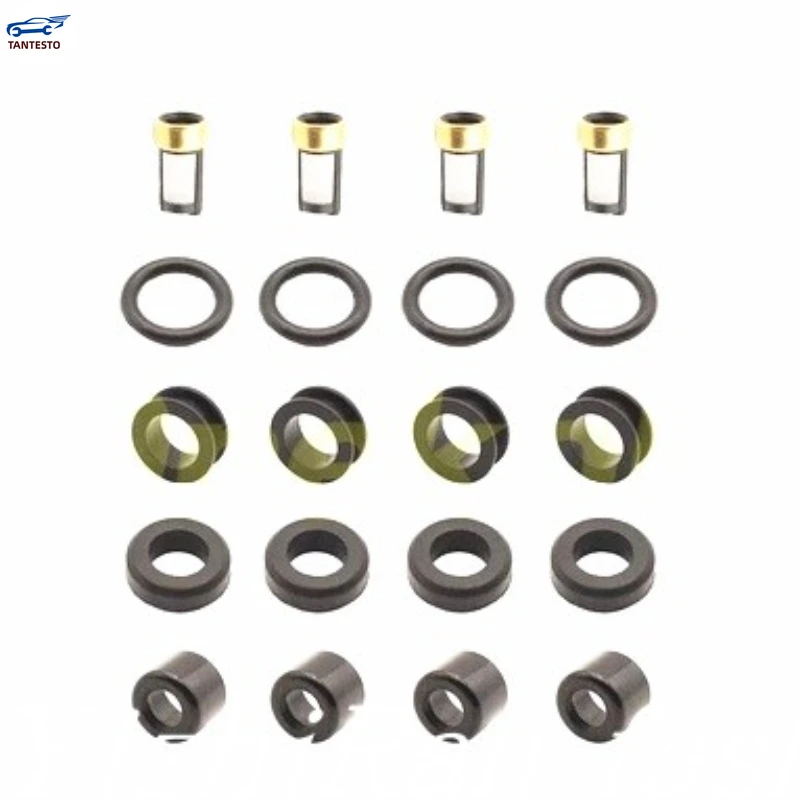 Free Ship 4 Sets Of Automobile Fuel Nozzle Heat Insulation Caps, For Toyota   Repair Parts. Gasket