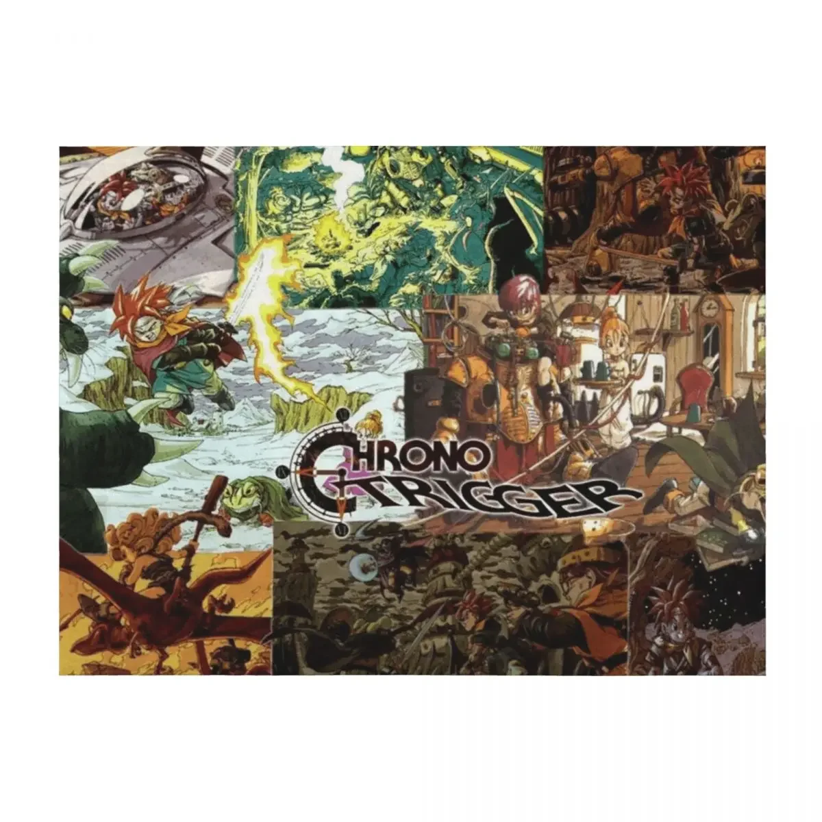 

Chrono Trigger Throw Blanket Hair christmas gifts Luxury Throw Cute Blankets