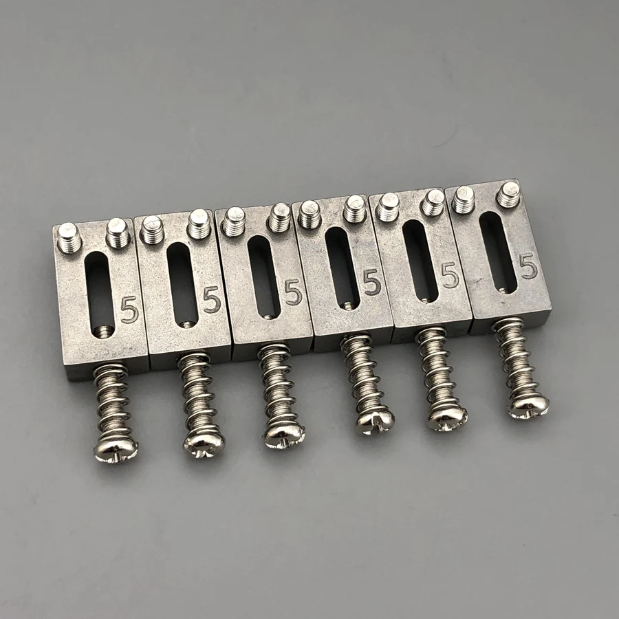 Guitar Bridge Stainless Steel SUS Saddles 10.5mm String Spacing Made In Korea