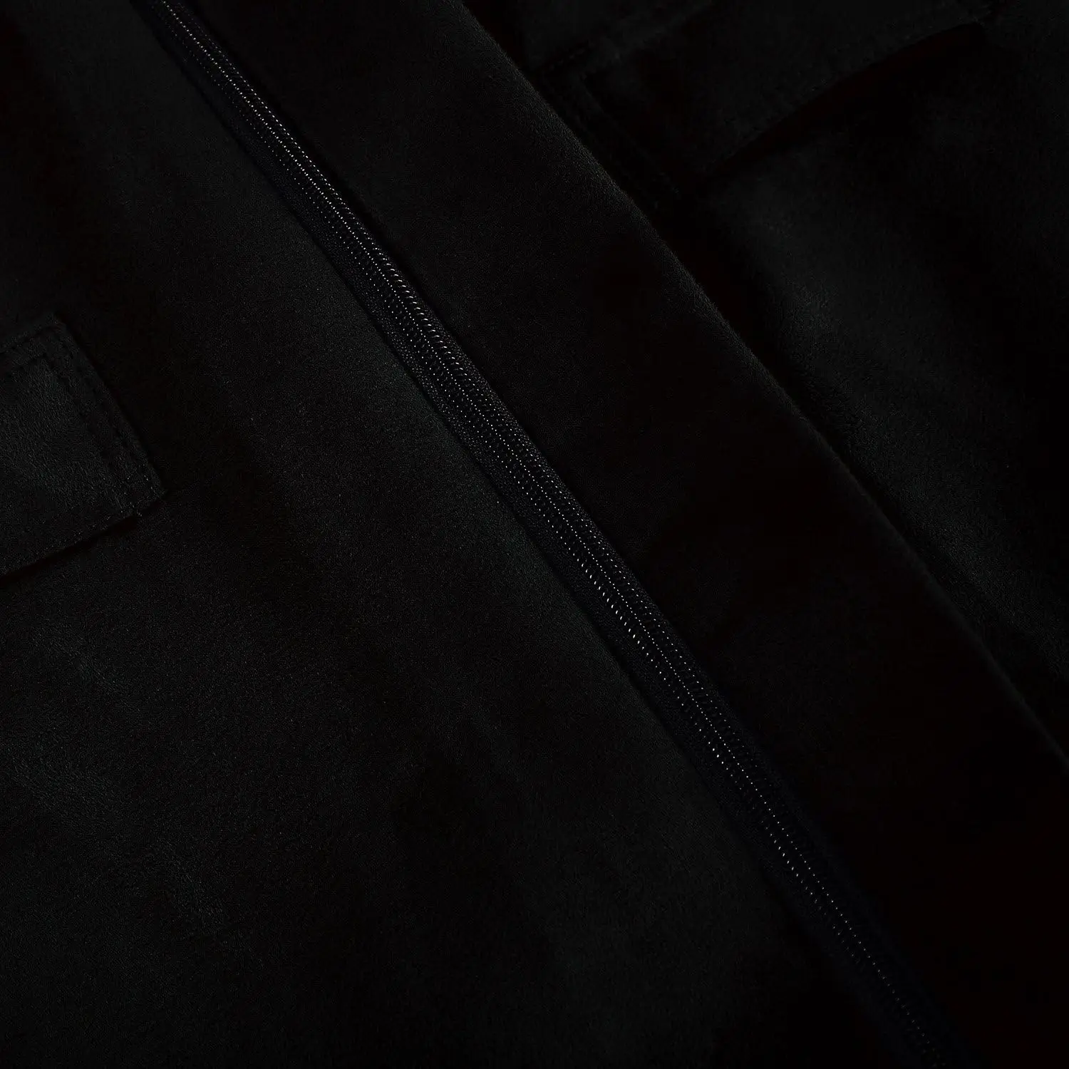 غطاء خارجي فاخر من جلد الغزال الصغير لأكياس الفول قابل للغسل في الغسالة بطول 5 أقدام مع ترصيع في غطاء أسود وترصيع فقط