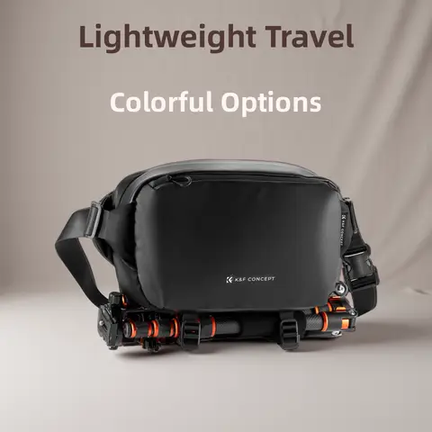 K&F CONCEPT 10L Camera Shoulder Bag for Digital Canon/Nikon/Sony/DJI Drone Lightweight Travel Photography Sling Bag Carry Pouchs