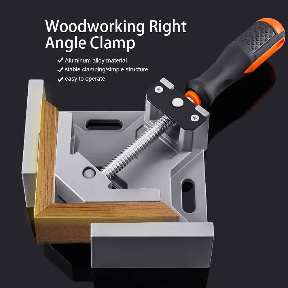 90 Degree Right Angle Clamp Woodworking Right Angle Holder Glass Right Angle Holder Fast Welding Right Angle Clamps Intensifier
