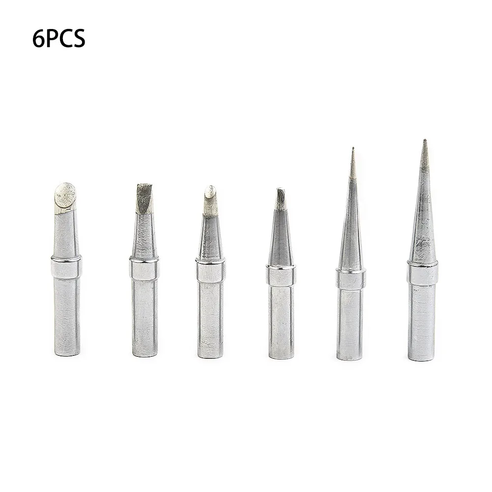 

6Pcs/Set Replacement ET Soldering Iron Tip For WESD51 WES51 WCC100 WE1010NA Pencil Stations Electric Soldering Irons Power Tools