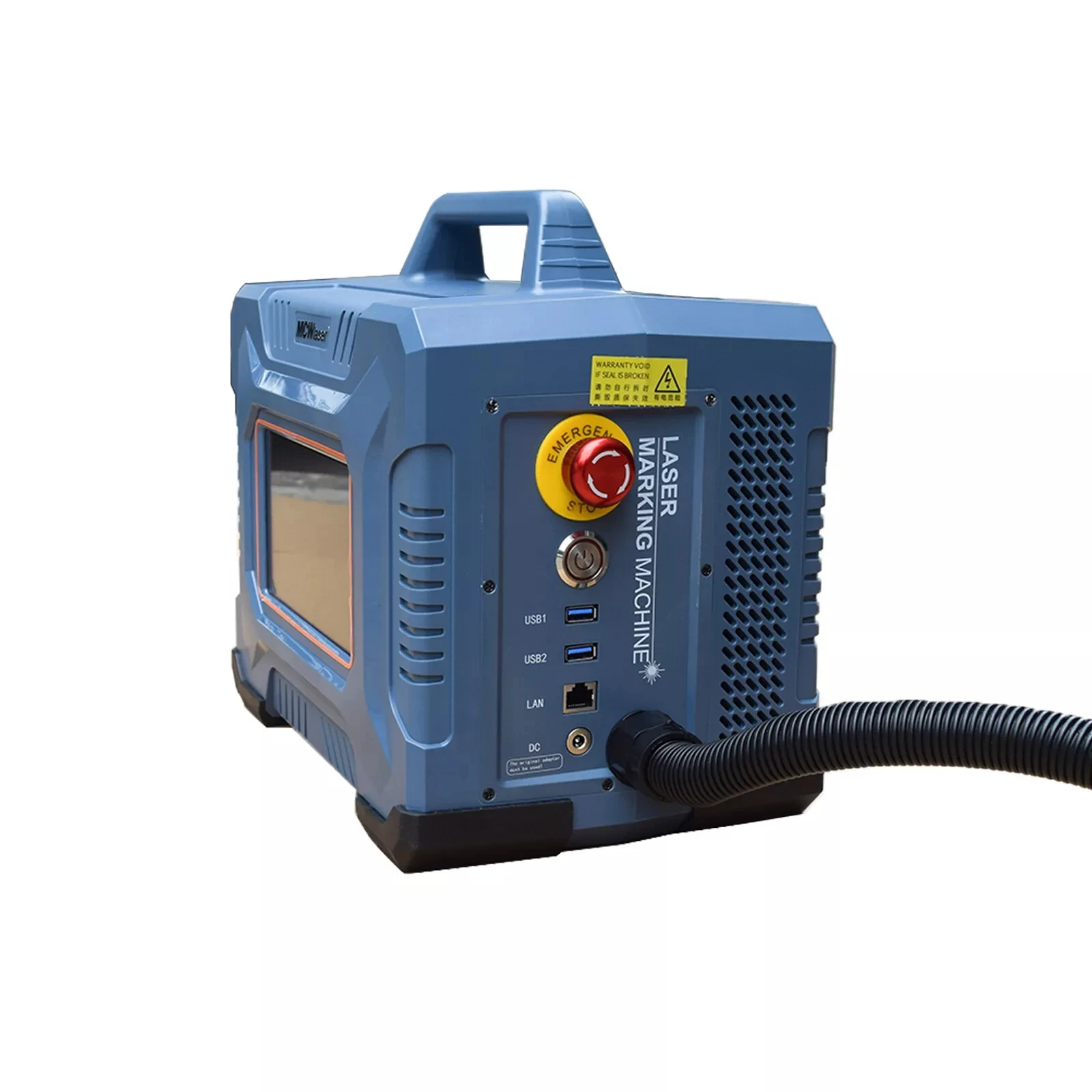 50W Handheld Laser Marking Machine For Laser Engraving Machine 100x100mm