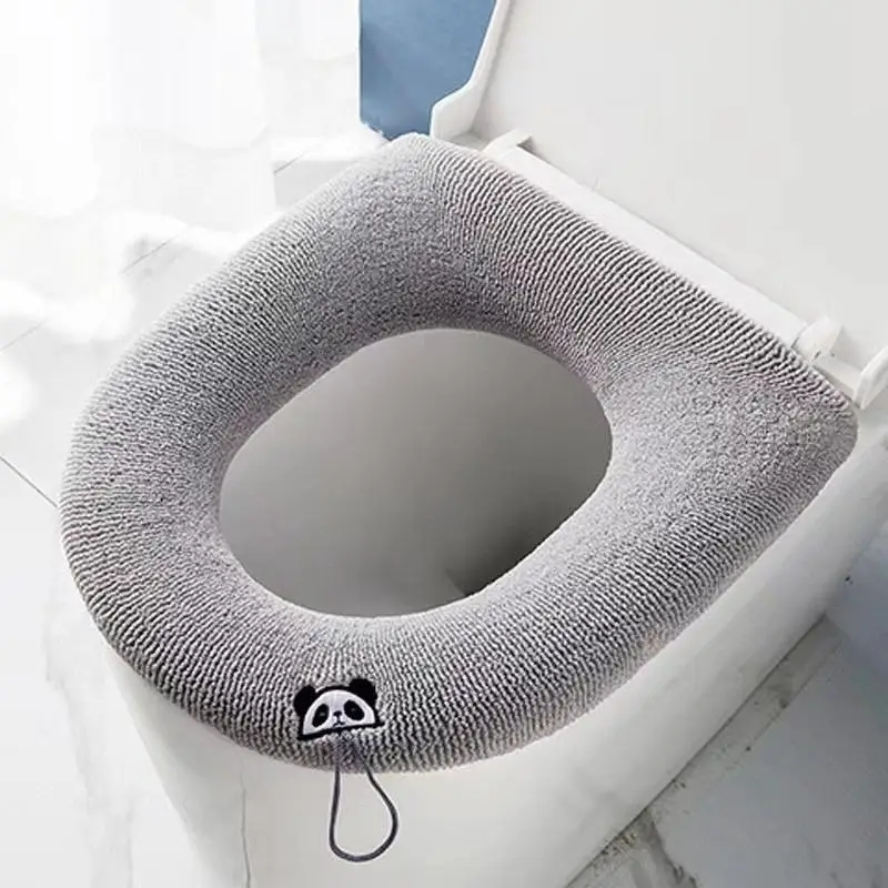 Toilet Seat Covers Keeps You Warm Stable And Slip-resistant Multifunctional Toilet Seat Cushion Pad For bathroom accessories