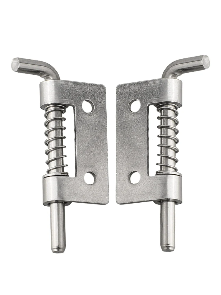 Brand New Close The Door Firmly Latch Pin Furniture Latches 304 Stainless Steel Cabinets Silver Spring Loaded Latch Pin